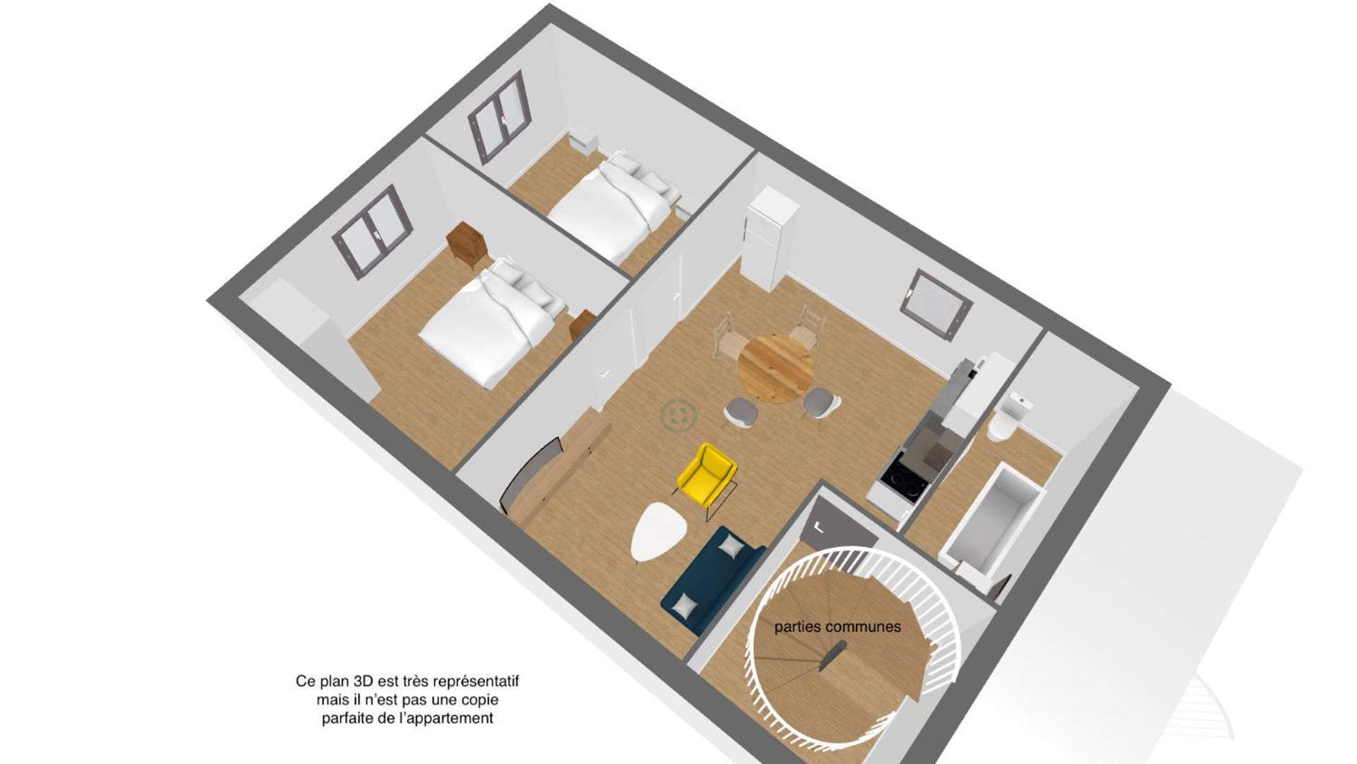 Appartement Climatise 2 Chambres Виллефранче-Сур-Салне Экстерьер фото